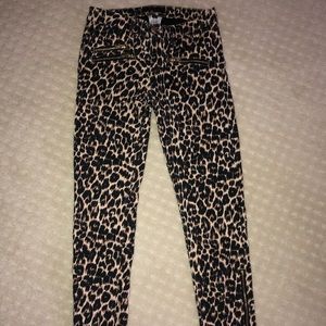 Juicy Couture Leopard Skinny Jeans